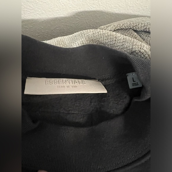 Essentials Fear of God Sweatshirt ‘Iron’ color - Picture 4 of 5